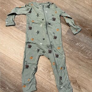 KyteBaby Halloween Zippered Romper